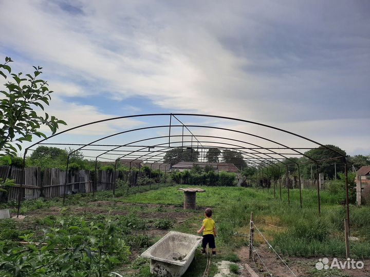 Теплица 24на 10. Трубы 32-ые. 75тысяч