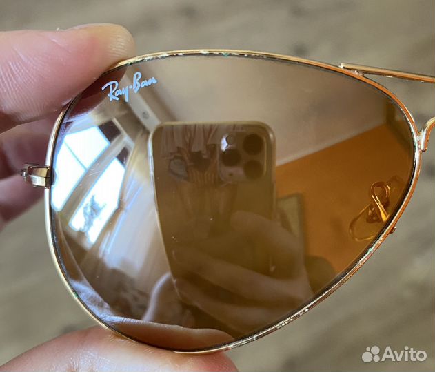 Очки ray ban aviator