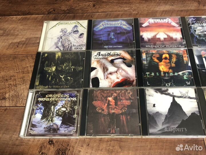 CD диски рок металл 13 штук цена за все диски