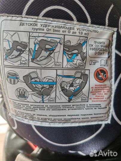 Детское автокресло