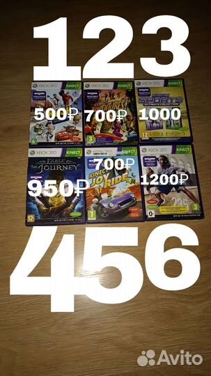 Диски на xbox 360 лицензия Kinect