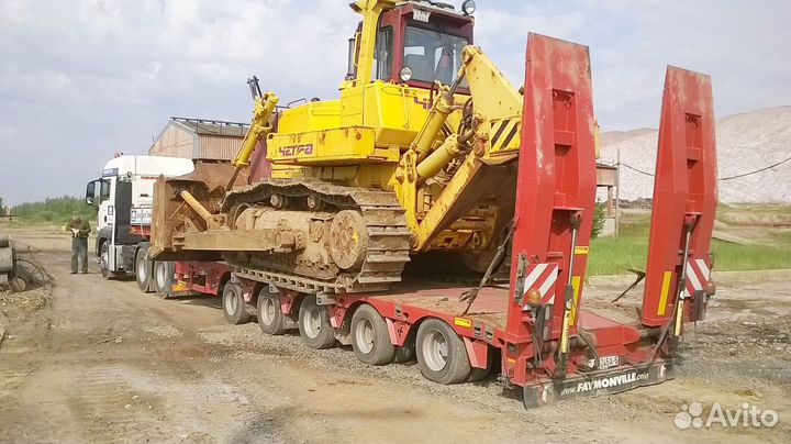 Грузоперевозки негабарита на траллах