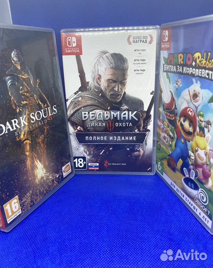 Игры для nintendo switch, Ведьмак Dark souls Mario