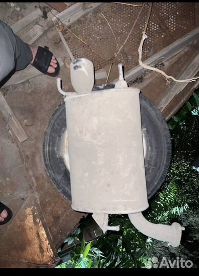 Глушитель на camry 40