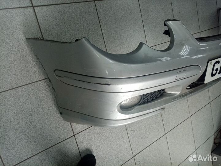 Передний бампер mercedes w203 (купе) до рестайлинг