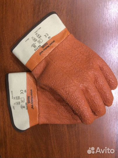 Перчатки рабочие утеплённые