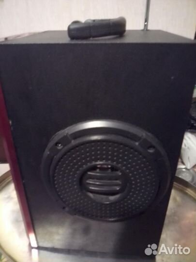 Светомузыкальная система блютуз + караоке с микроф