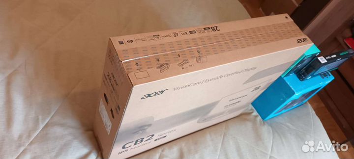 Монитор 4к Aser новый в коробке