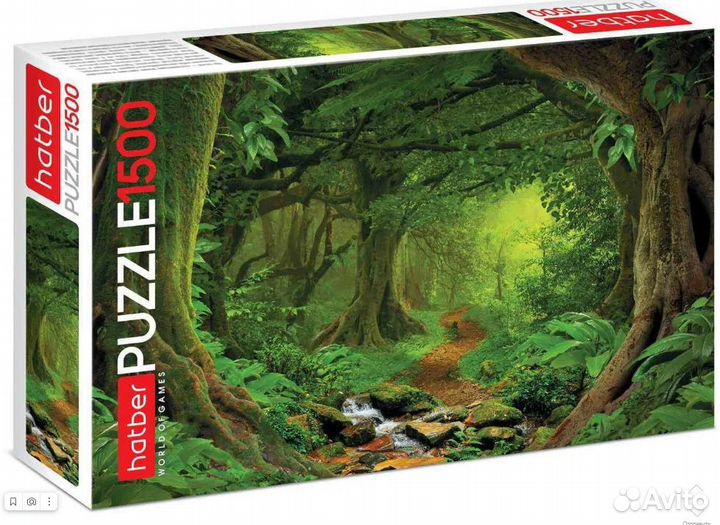 Пазлы Hatber 4000 деталей. Новые