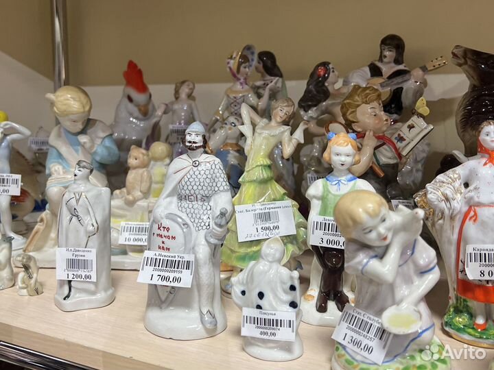 Статуэтки фарфор СССР и Европа