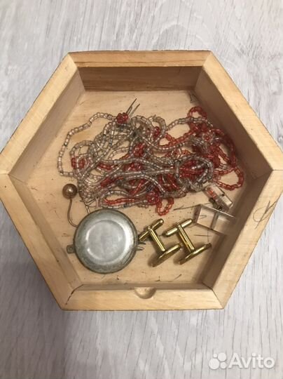 Шкатулка деревянная СССР