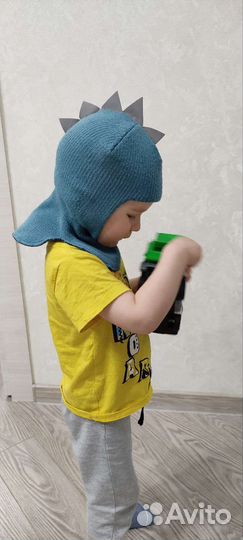Шапка- шлем демисезон
