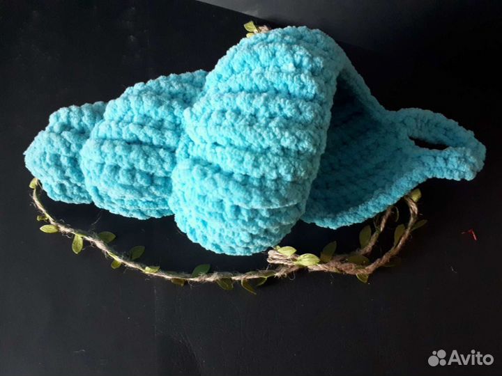 Плюшевые корзинки