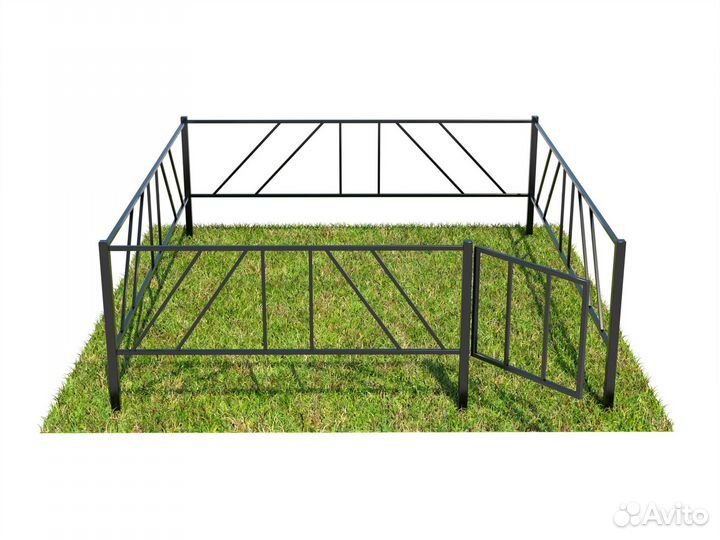 Оградки на кладбище