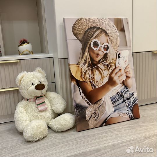 Печать на холсте