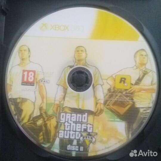 Игра GTA-5 для Xbox (Прошитой)