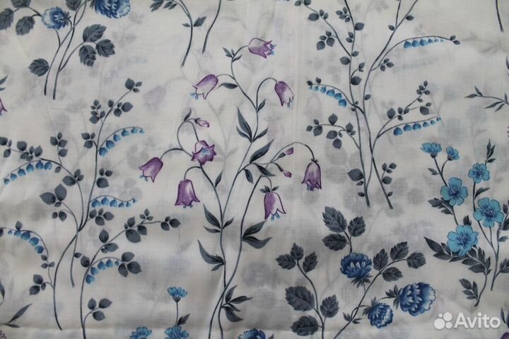 Ткань ситец хлопок СССР винтаж