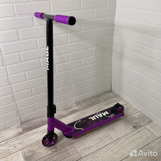 Трюковой самокат кастом стрит ateox maul PRO урове