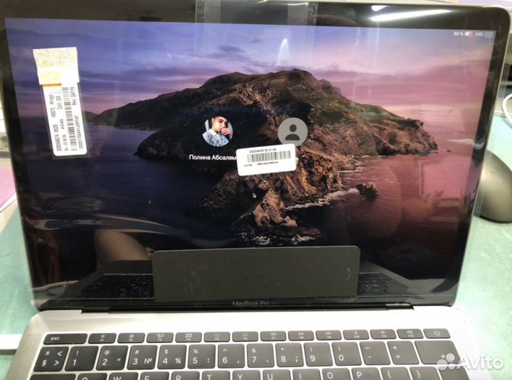 Дисплей Macbook Pro 15 2016 2017 A1707 Space Grey