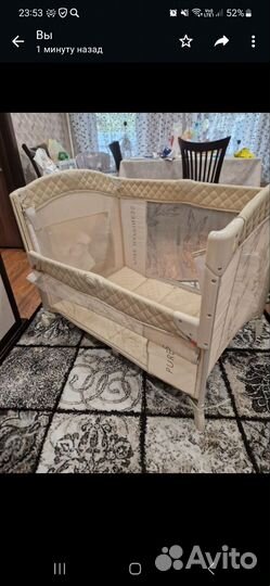 Манеж, кровать, приставная кровать Happy baby