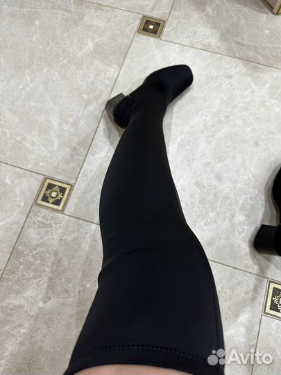 Сапоги чулки zara 40