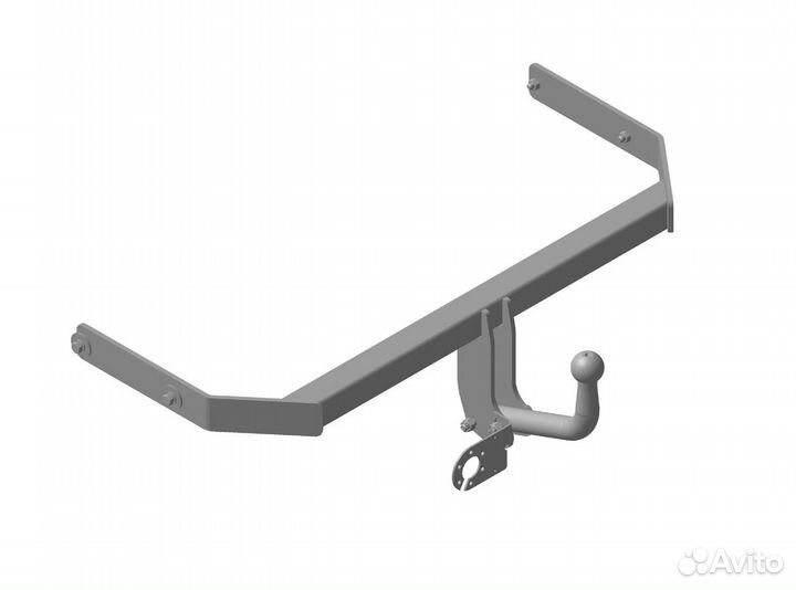 Фаркоп VW Polo 2009-2018 цельносварное