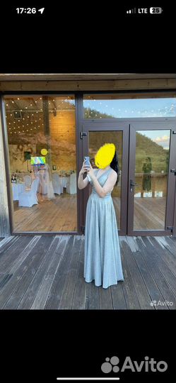 Вечернее платье 48 размер бу