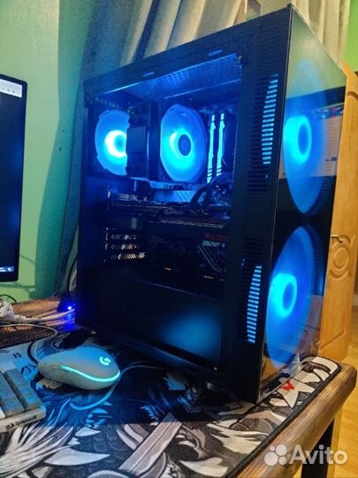 Игровой компьютер i5 12400f rx6800xt 32gb ssd M2