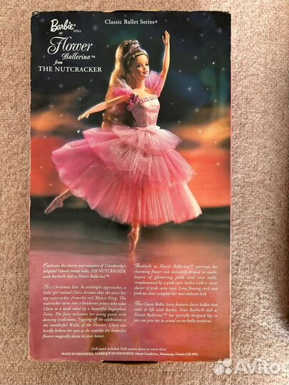 Barbie Flower Ballerina 2000 & Swan Lake 1997 nrfb