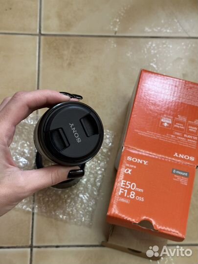 Обьектив Sony SEL 50 F1.8 OSS