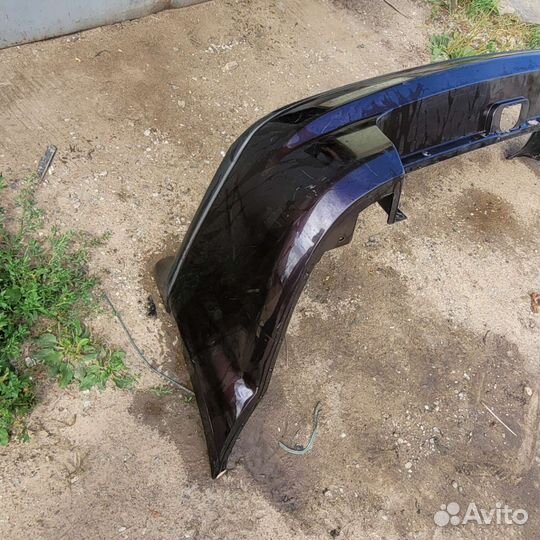 Задний бампер на ssangyong rexton y250 d27dt