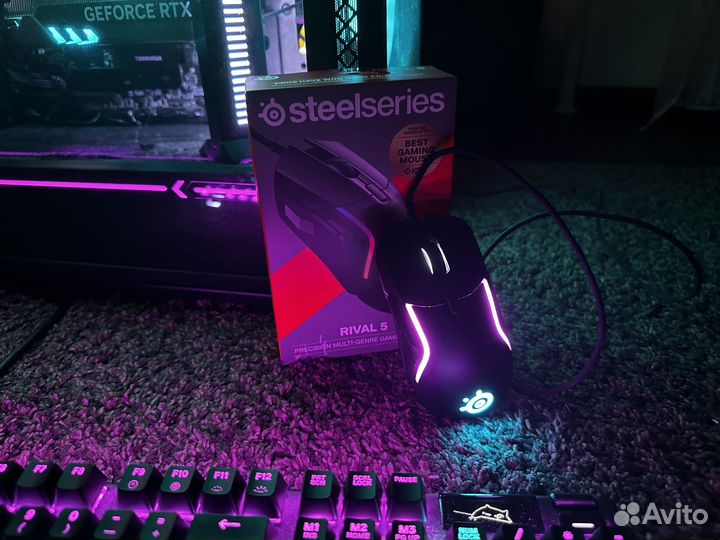 Игровая мышь steelseries rival 5