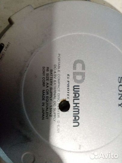 Cd плеер sony walkman