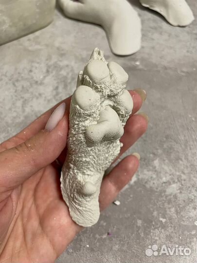 Слепки ручек и ножек 3D