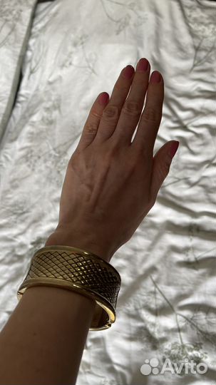 Браслет массивный металлический