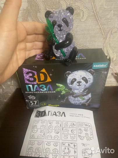 Пазл 3D Панда