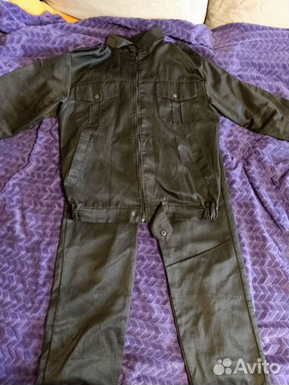 Черная форма охранника