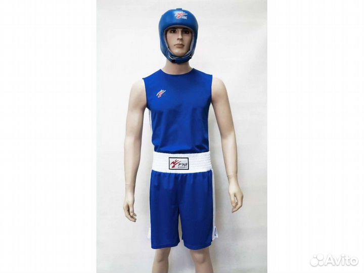 Форма боксерская Рэй-Спорт синяя (38)