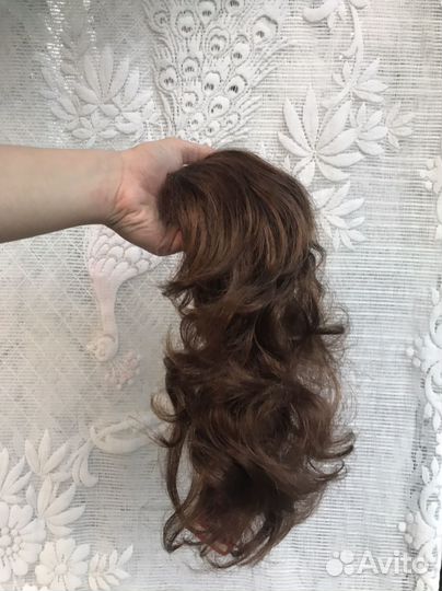 Парик хвост на крабе