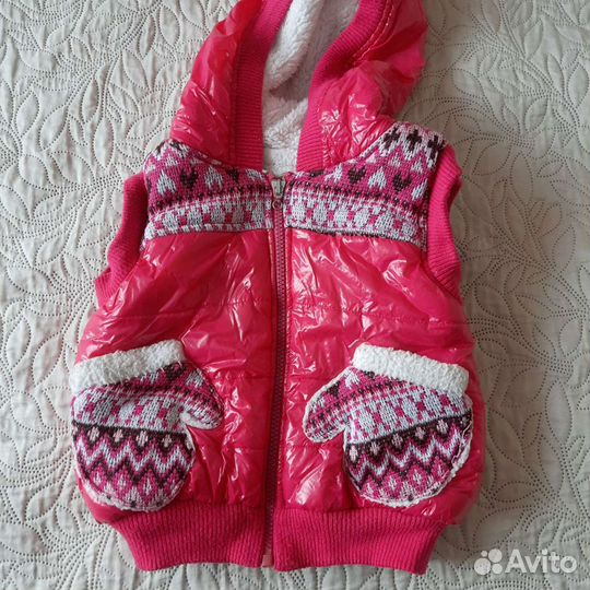 Жилетка для девочки 98