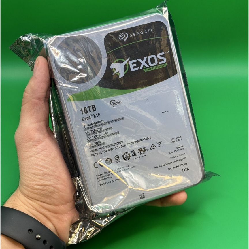 [ST16000NM001G] 16тб Seagate Exos