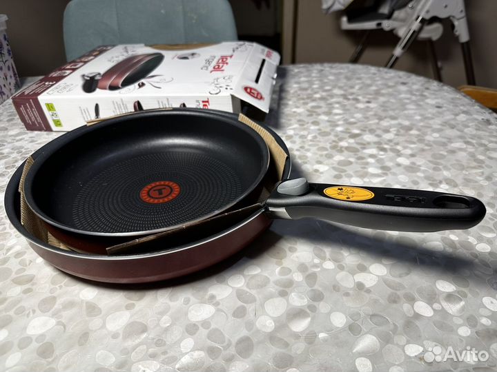 Сковорода tefal ingenio 24 28 см набор новый