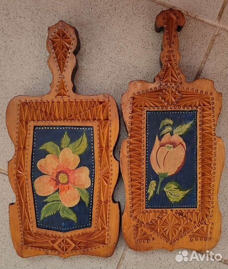 Кухонная доска. 2 штуки