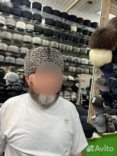 Ушанка каракуль антика