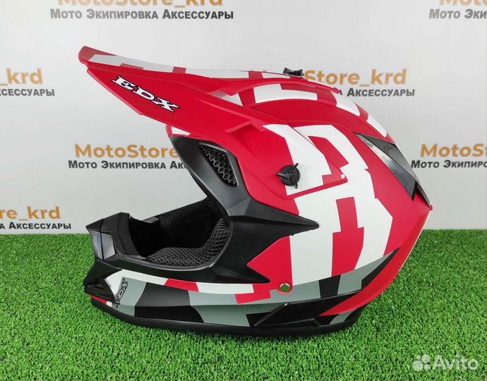 Кроссовый Шлем EDX для кросс эндуро мотоциклов
