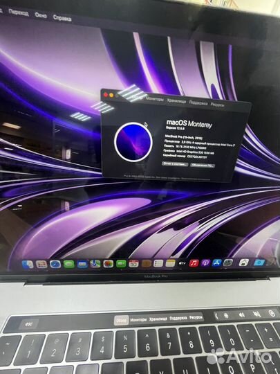 Macbook Pro 15 2017 i7 16 / 512 Gb