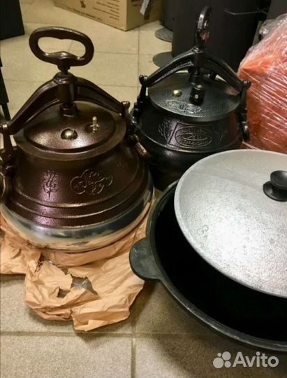 Афганский и чугунные казаны
