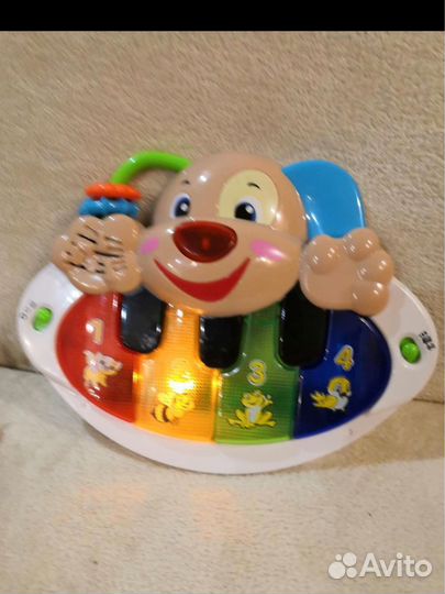 Пианино щенок Fisher price новое