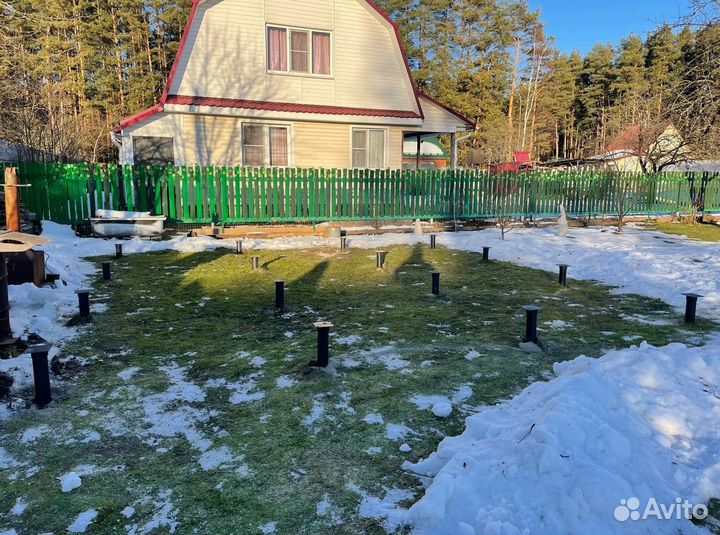 Винтовые сваи под ключ