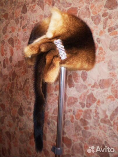 9. Шапка норковая